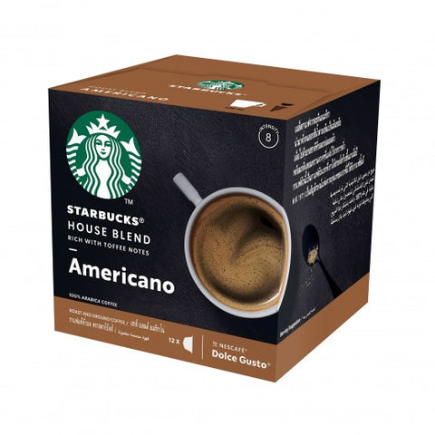 Nescafe Dolce Gusto Starbucks House Blend Americano (16 Capsules)