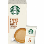 Starbucks Caffe Latte Premium Instant Coffee Sachets 5 Pack ستاربكس كافيه لاتيه