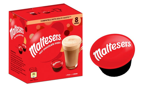 Maltesers Hot Chocolate Dolce Gusto Compatible Pods 8's