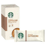 Starbucks Cappuccino Premium Instant Sachets 5 - كابتشينو ستاربكس سريع التحضير